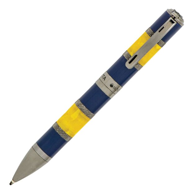 Regatta Sport  Ballpoint Pen, Blue/Yellow