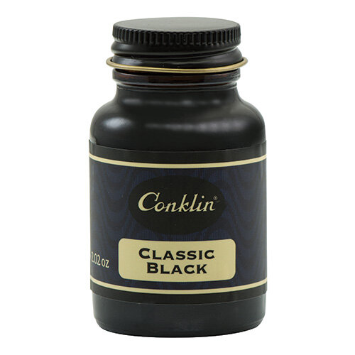 Conklin Bottle Ink 60 ml; Classic Black 