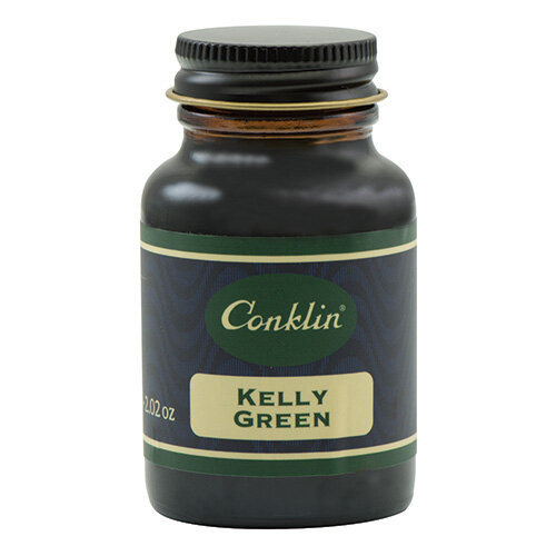 Conklin Bottle Ink 60 ml; Kelly Green