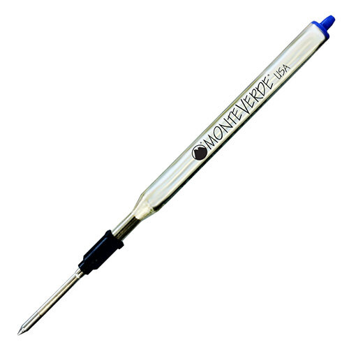 Monteverde Soft Ballpoint Refill (to fit Lamy), Medium Point, Blue