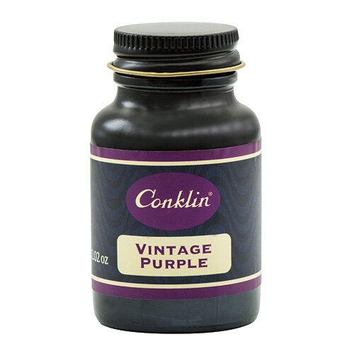 Conklin Bottle Ink 60 ml; Vintage Purple