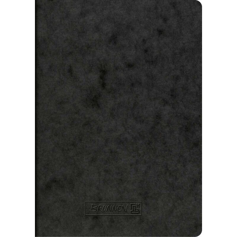 Anteckningsbok A5 Olinjerad Svart