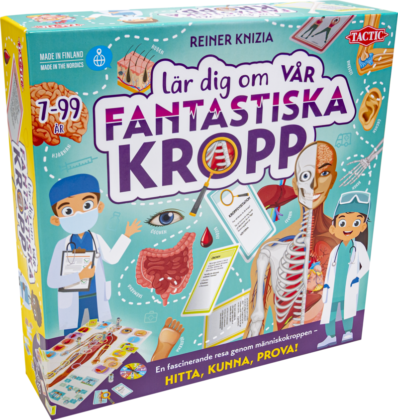 Lär dig om Vår fantastiska Kropp