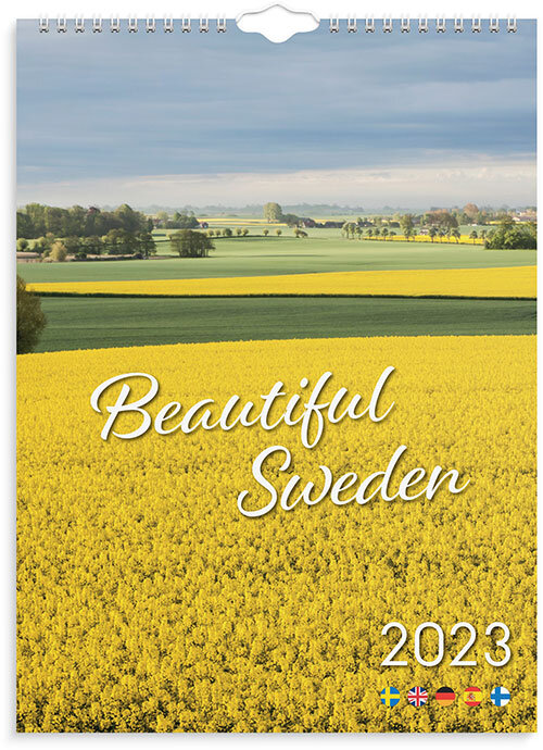 Väggkalender 2023 Beautiful Sweden