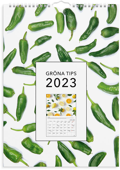 Väggkalender 2023 Gröna tips