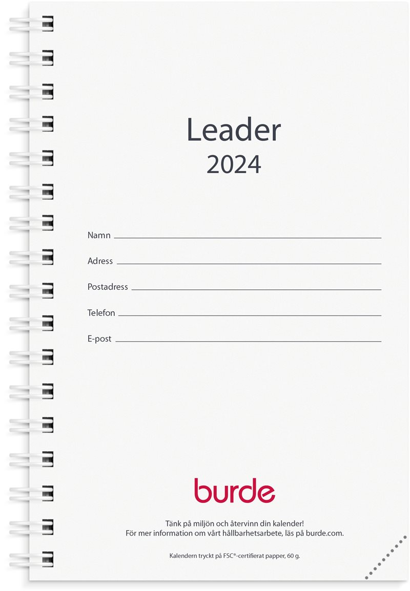 Kalender 2024 Leader refill