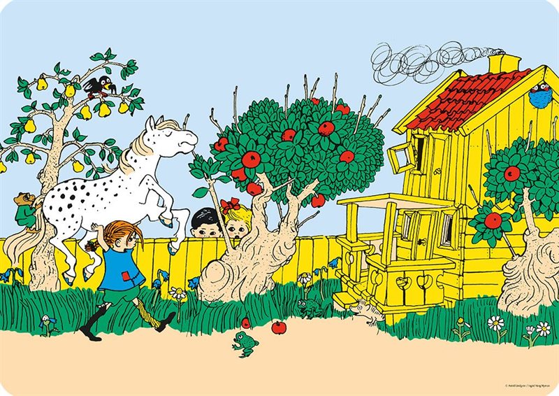 Pippi Villekulla underlägg