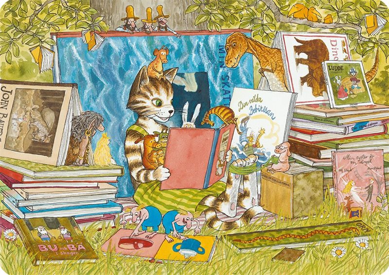 Findus läser- underlägg