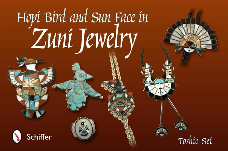 Hopi Bird And Sun Face In Zuni Jewelry