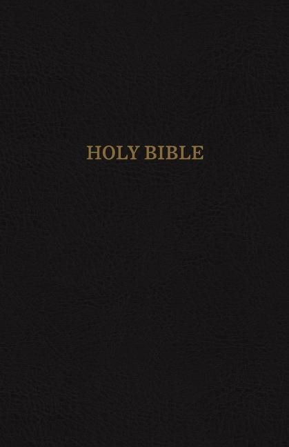 Kjv, reference bible, super giant print, leather-look, black, indexed, red