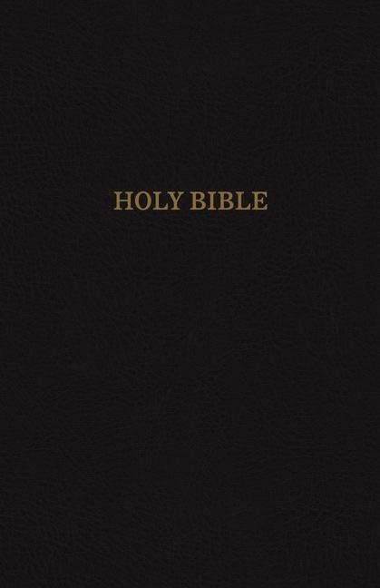 Kjv, reference bible, super giant print, leather-look, black, indexed, red