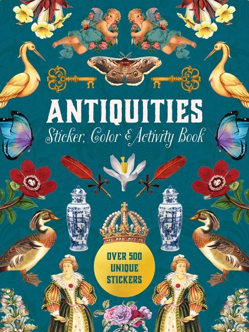 Antiquities Sticker, Color  Activity Book