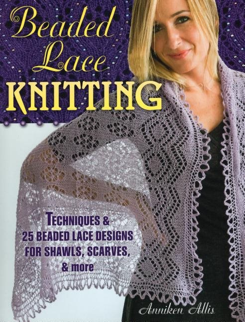Beaded lace knitting - techniques and 24 beaded lace designs for shawls, sc