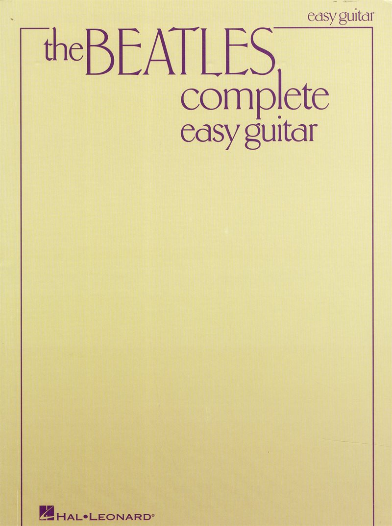 Beatles complete, guitar