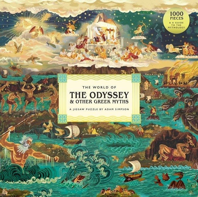 Pussel The World of the Odyssey & Other Greek Myths 1000 bitar