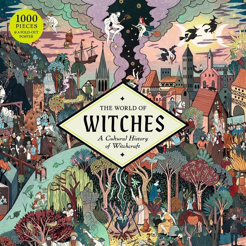 Pussel The World of Witches 1000 bitar