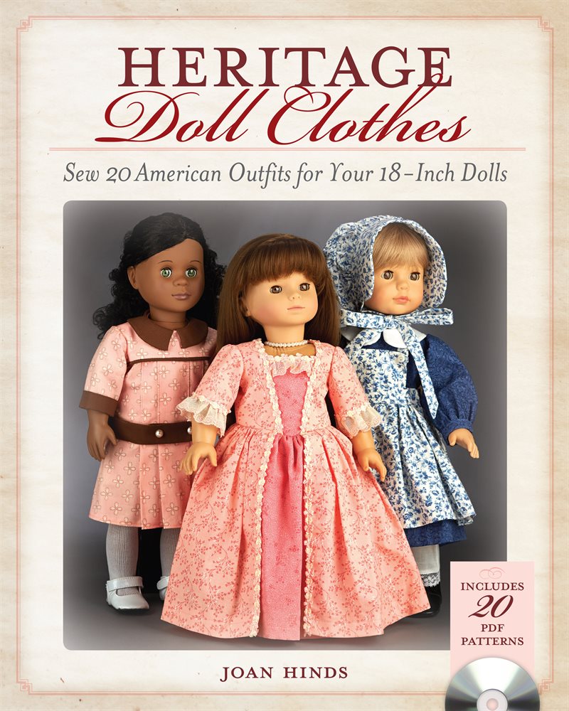 Heritage doll clothes - sew 20 american outfits for your 18-inch dolls