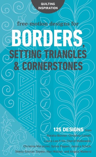 Free-Motion Designs for Borders, Setting Triangles  Cornerstones