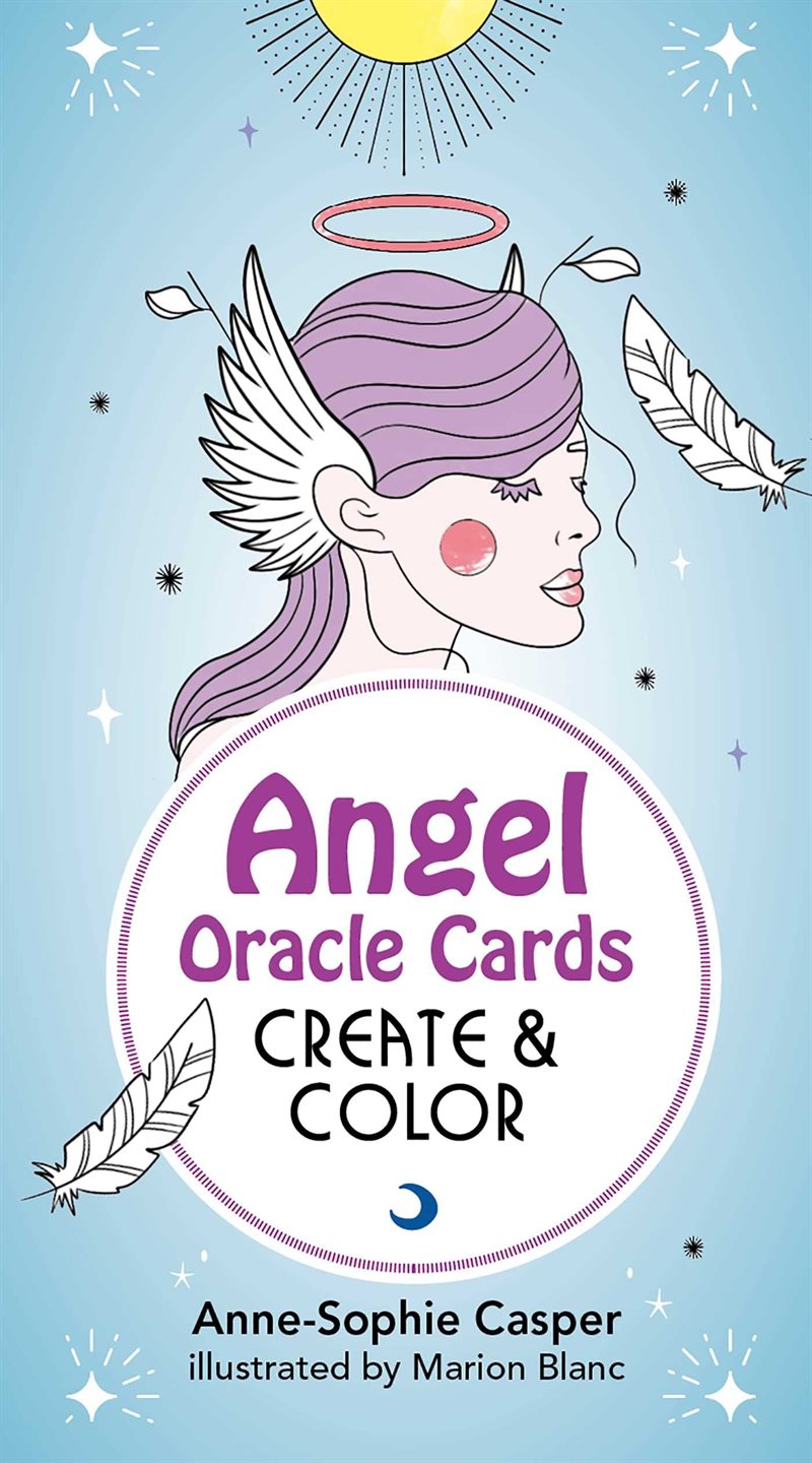 Angel Oracle Cards: Create and Color
