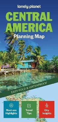 Lonely Planet Central America Planning Map