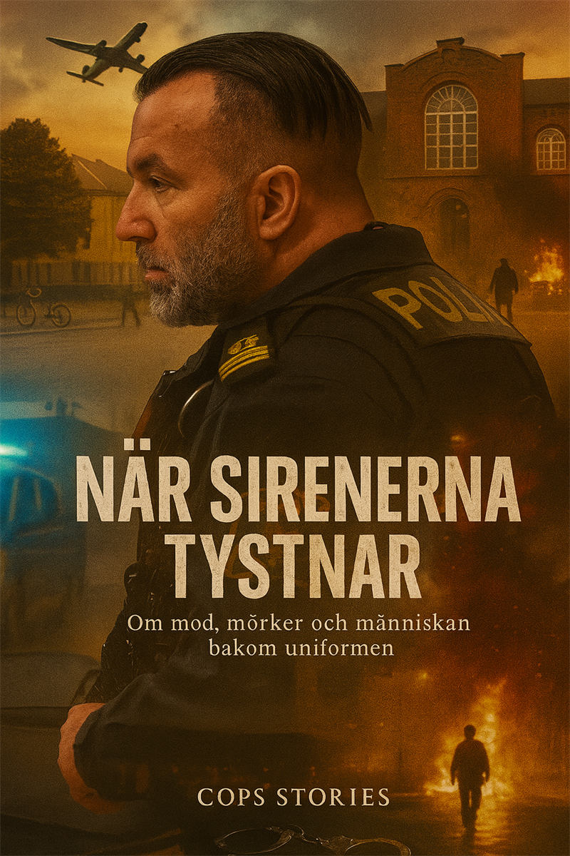 När sirenerna tystnar : Om mod, mörker och människan bakom uniformen