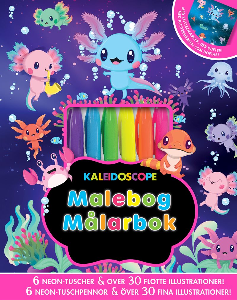 Kaleidoscope : Målarbok