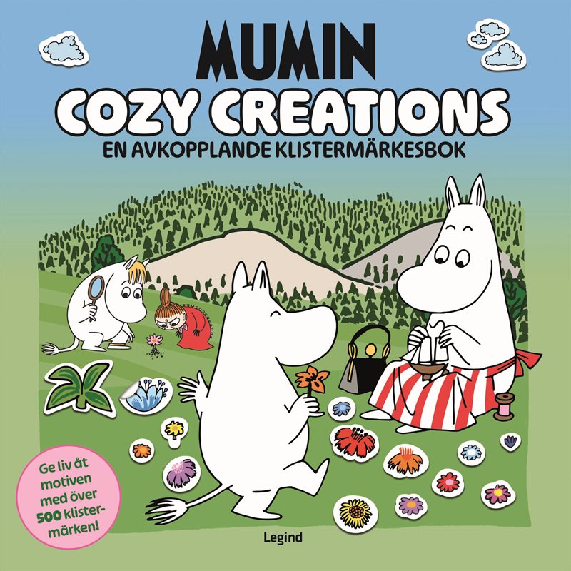 Mumin Cozy Creations : En klistermärkesbok