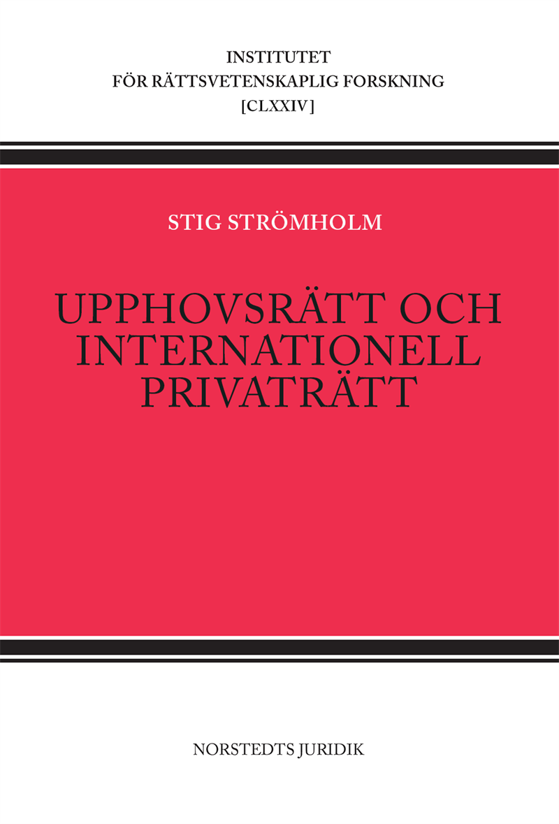 Upphovsrätt och internationell privaträtt