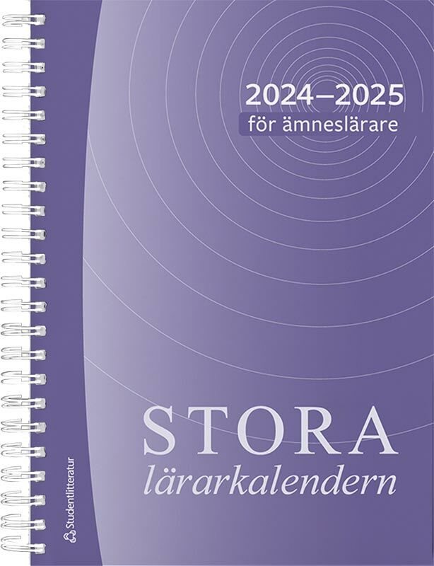 Stora ämneslärarkalendern 2024/2025