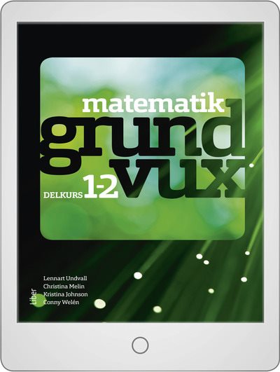 Matematik grundvux delkurs 1 och 2 Onlinebok