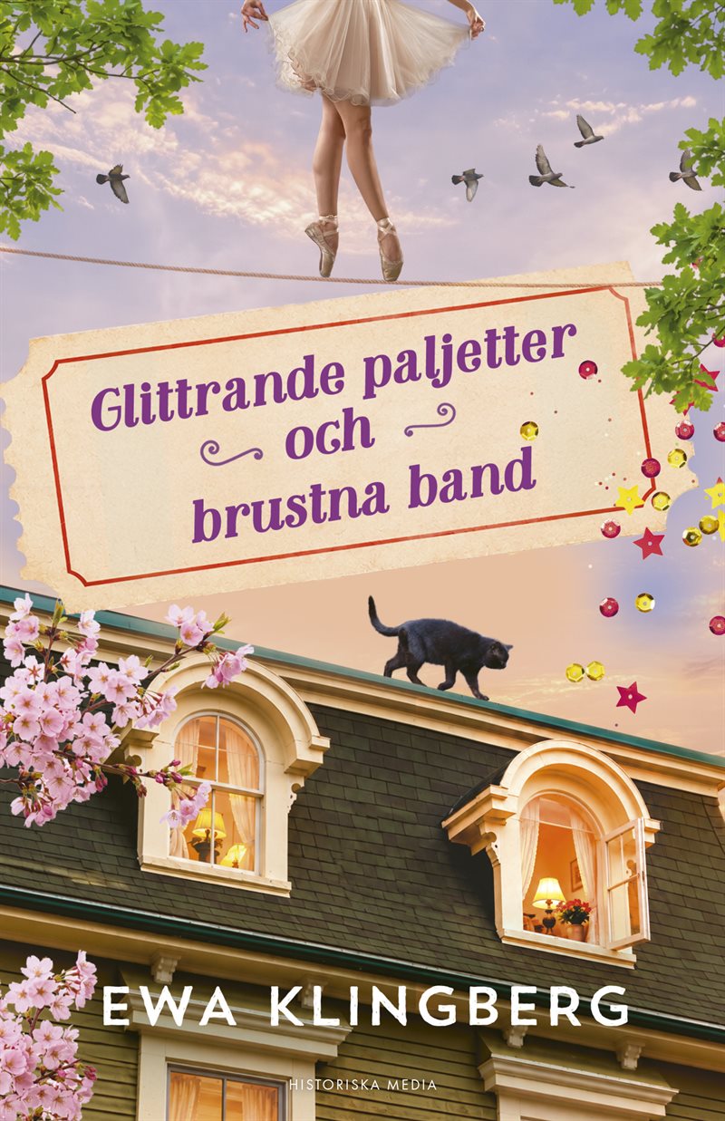 Glittrande paljetter och brustna band
