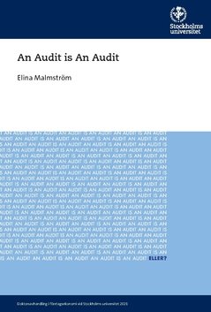 An Audit is An Audit