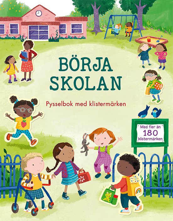 Börja skolan: pysselbok med klistermärken