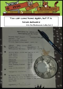 You can come home again, but it is kinda awkward : Into the Bookwoods Collection 2