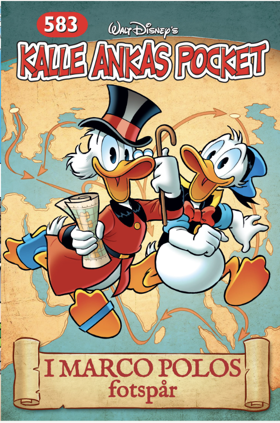 Kalle Ankas pocket 583 : I Marco Polos forspår