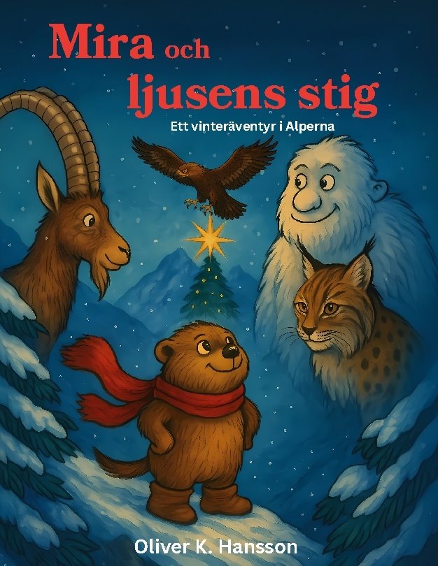 Mira och ljusens stig : Ett vinteräventyr i Alperna