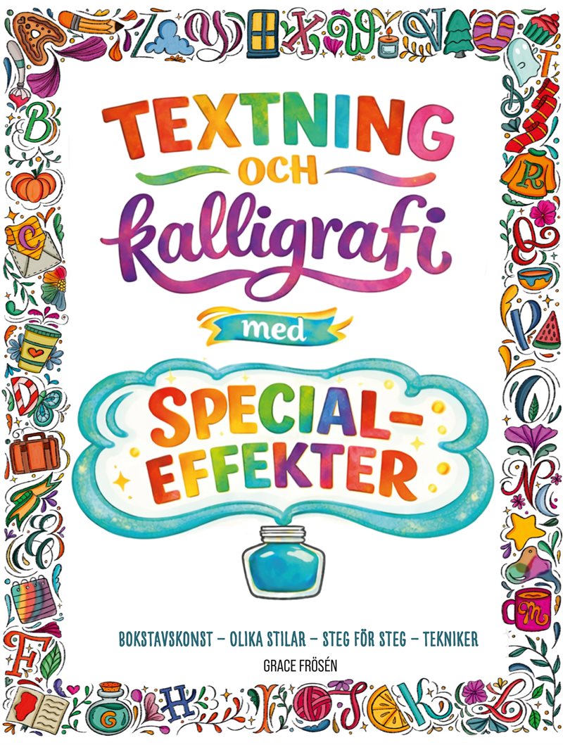 Textning och kalligrafi med specialeffekter