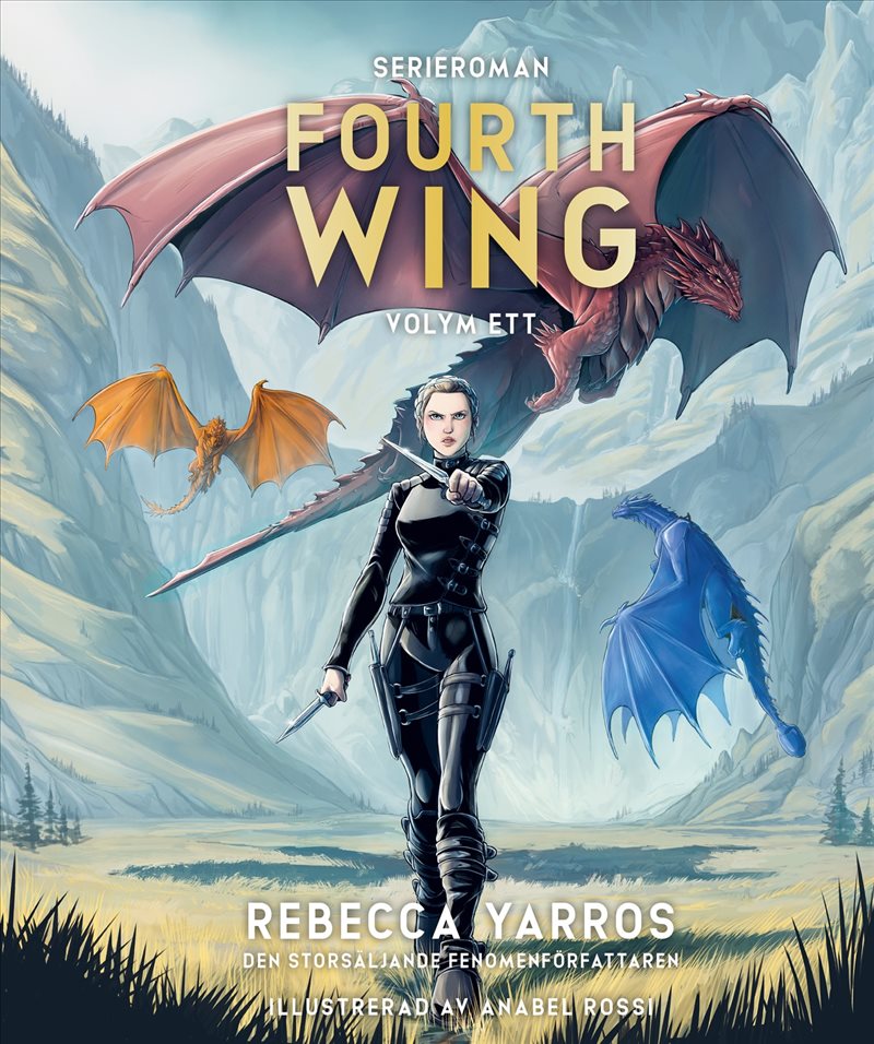 Fourth Wing Serieroman Volym ett : Svenskt utgåva