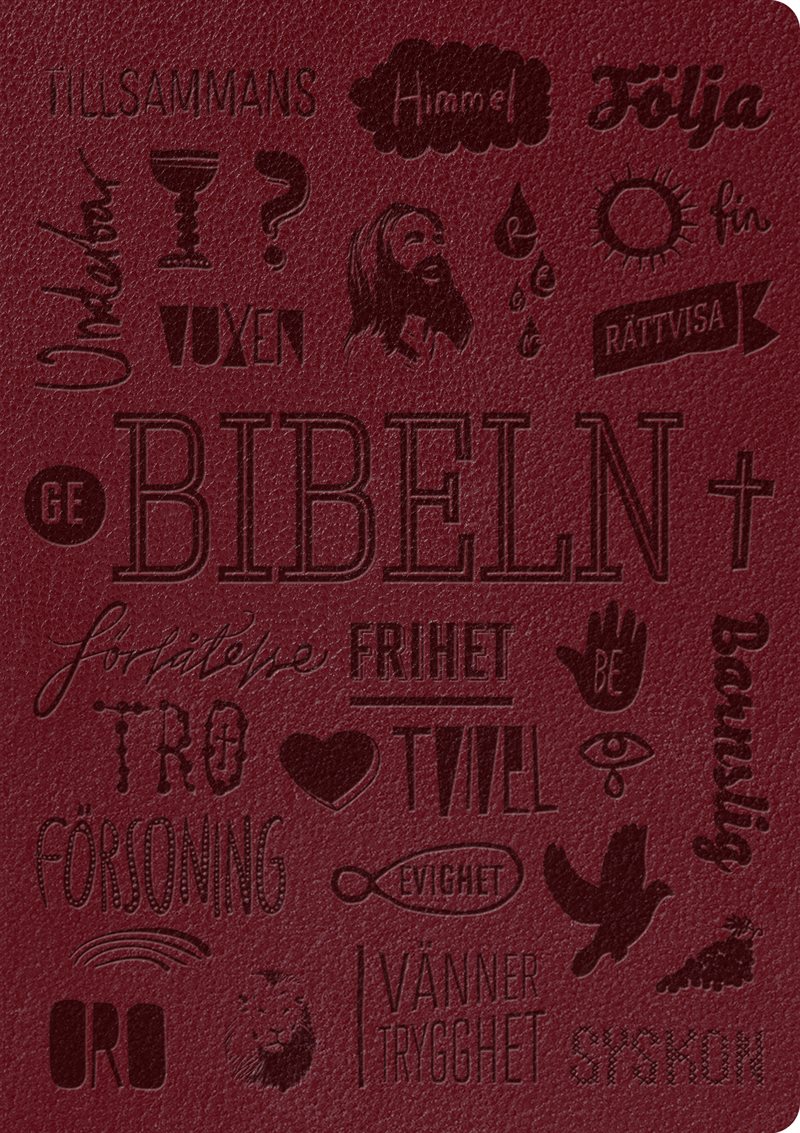 Bibel 2000 Konfirmandutgåva Röd