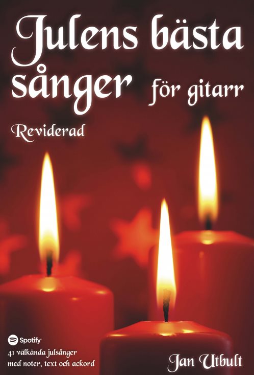 Julens bästa sånger för gitarr med duetthäfte Reviderad