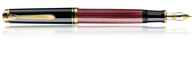 Pelikan Souverän M400 reservoar röd/svart