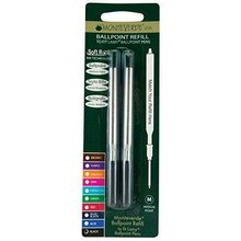 Monteverde Soft Ballpoint Refill (to fit Lamy), Medium Point, Black