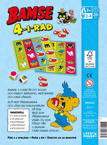 Spel - Bamse 4 i rad