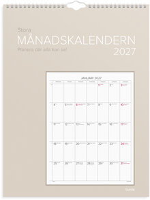 Stora Månadskalendern 2027