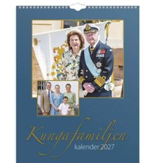 Väggkalender 2027 Kungafamiljen
