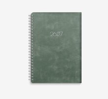 Elevkalender - Kalender Study Twist A5 grön 26/27