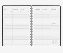 Elevkalender - Kalender Study Twist A5 svart 26/27