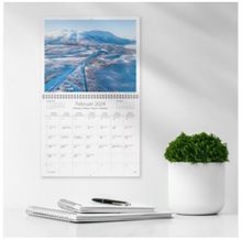 Väggkalender 2024 Sweden med kuvert