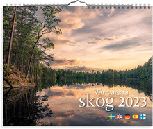 Väggkalender 2023 Vår vackra skog
