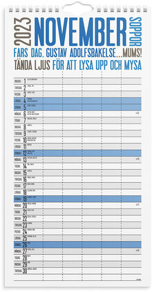Familjekalender 23/24 TrendArt